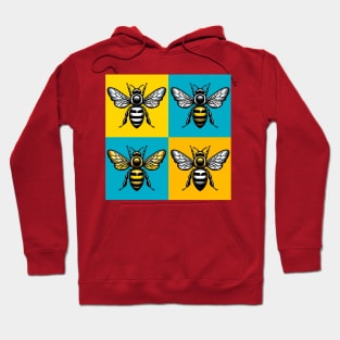 Pop Honey Bee Art - Cool Insect Hoodie